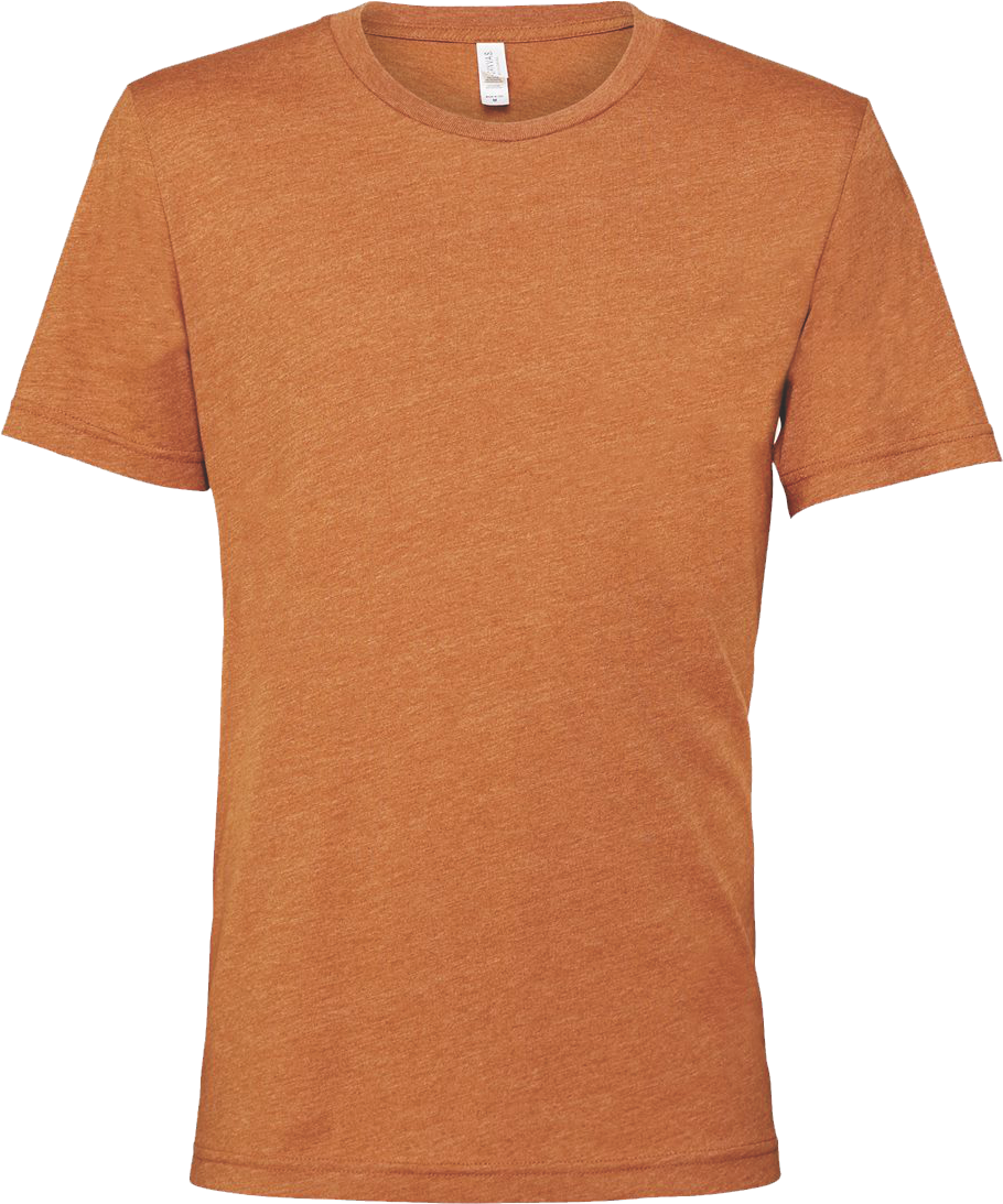 BC3001CVC - Short Sleeve Tee - Red / Yellow / Orange