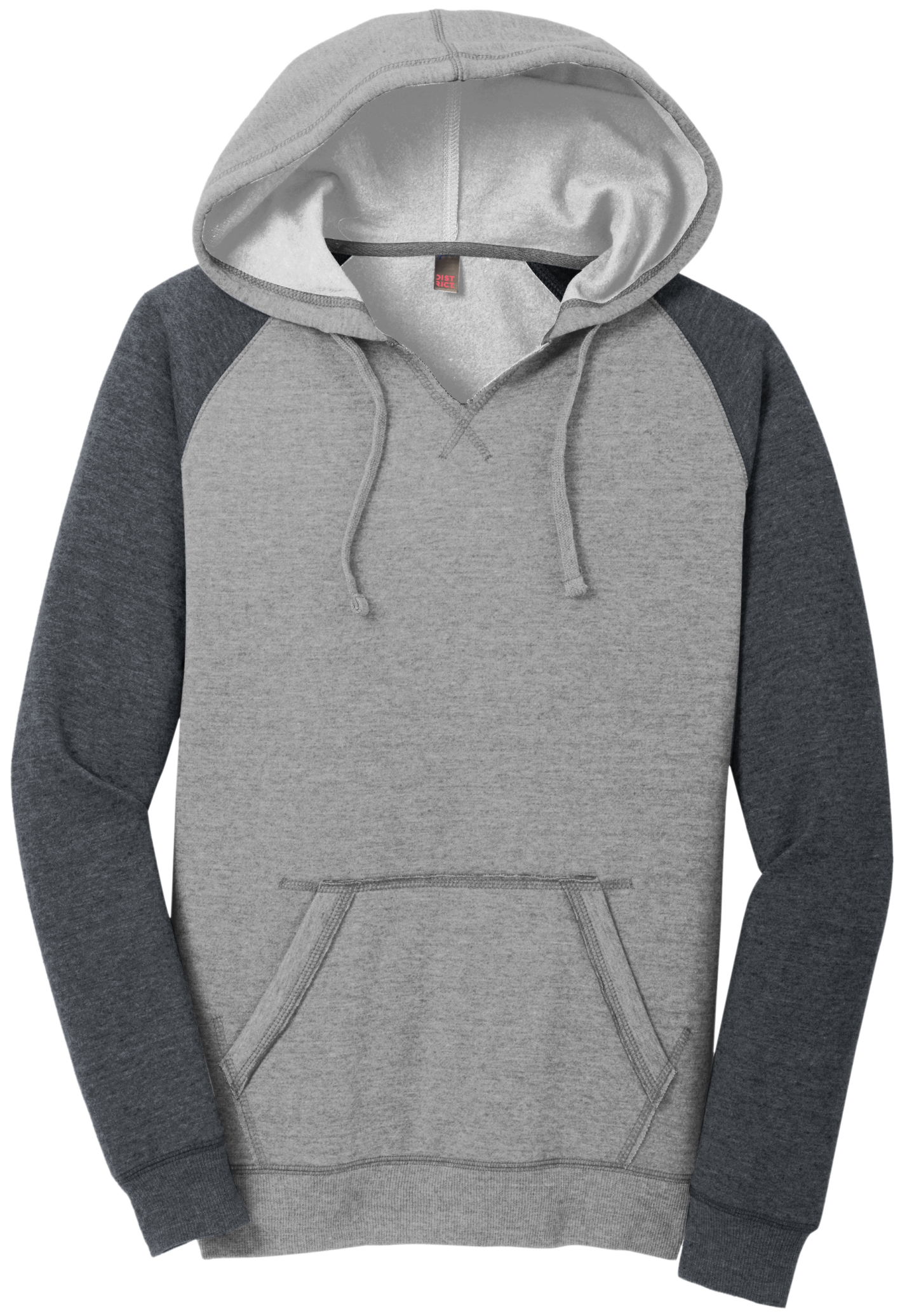 DT296 - Women's Lightweight Fleece Raglan Hoodie - ACRC