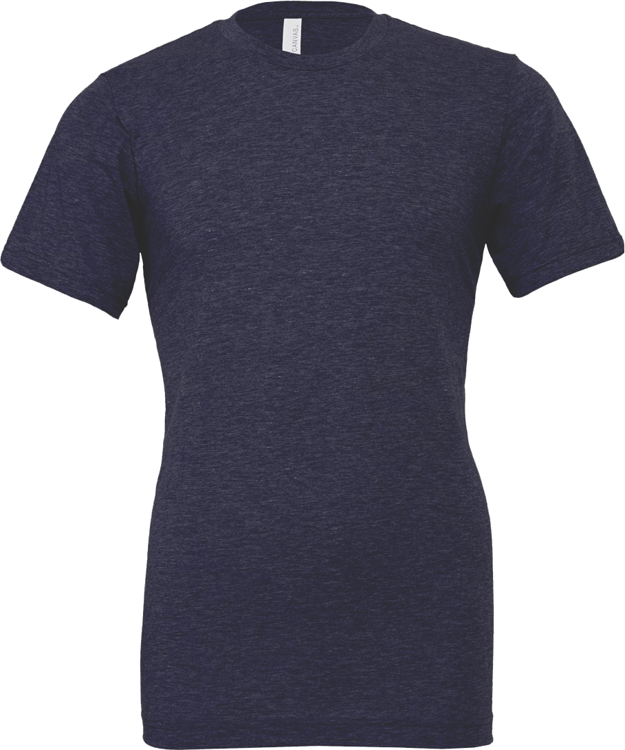 BC3001CVC - Short Sleeve Tee - Purple & Blue