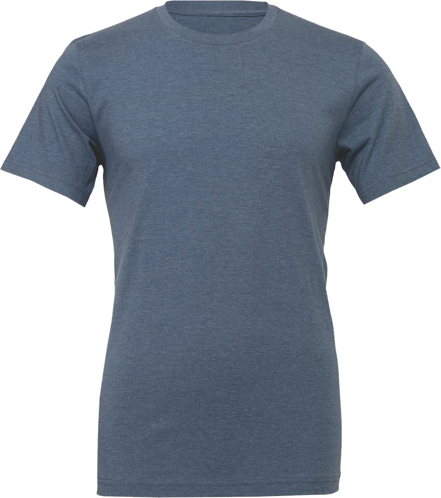 BC3001CVC - Short Sleeve Tee - Purple & Blue