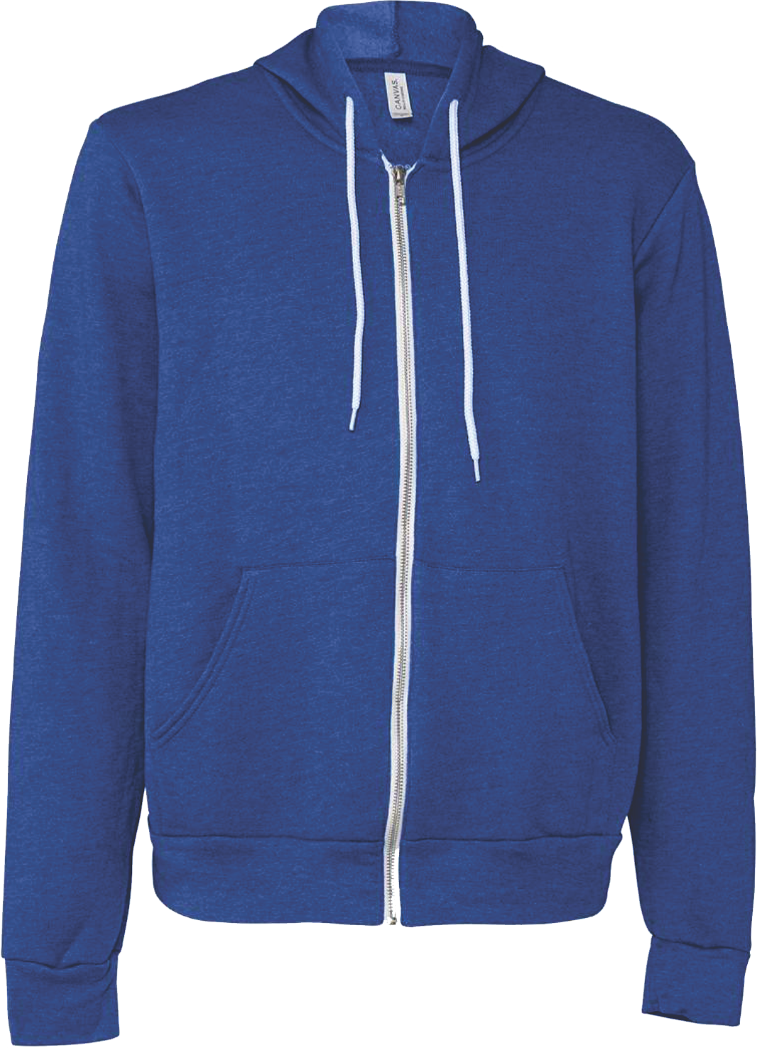 BC3739 - Unisex Heather Sponge Fleece Full Zip Hooded Sweatshirt