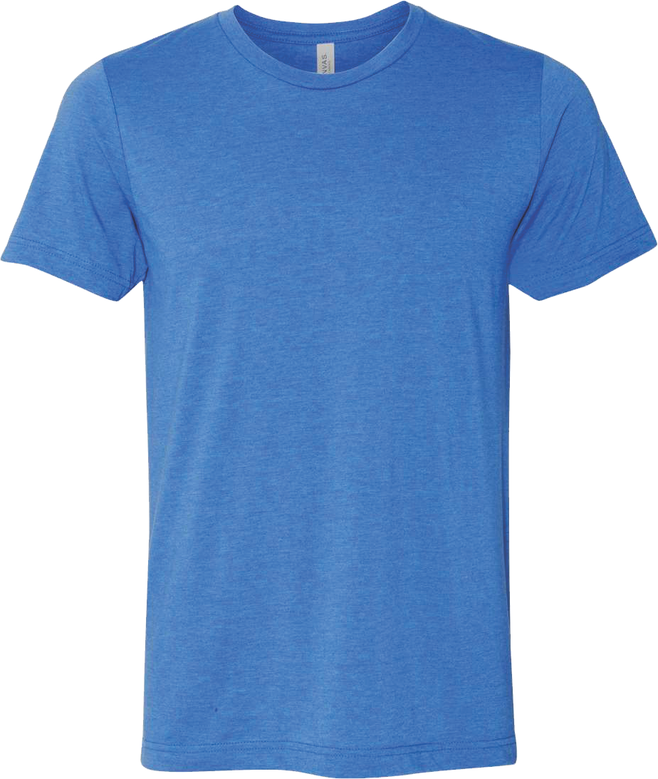 BC3001CVC - Short Sleeve Tee - Purple & Blue