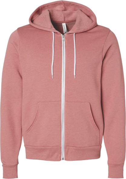BC3739 - Unisex Sponge Fleece Full Zip Hooded Sweatshirt