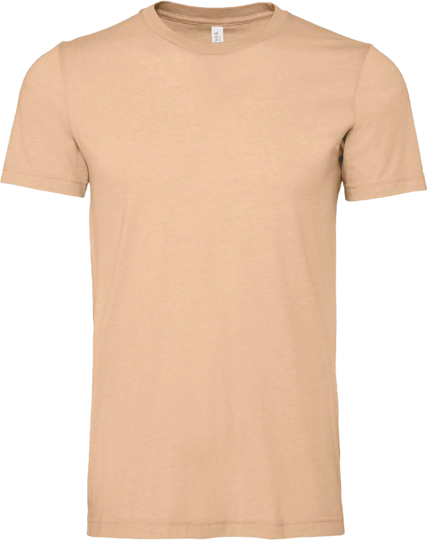 BC3001CVC - Unisex Heather Jersey Short Sleeve Tee - AMC Fun