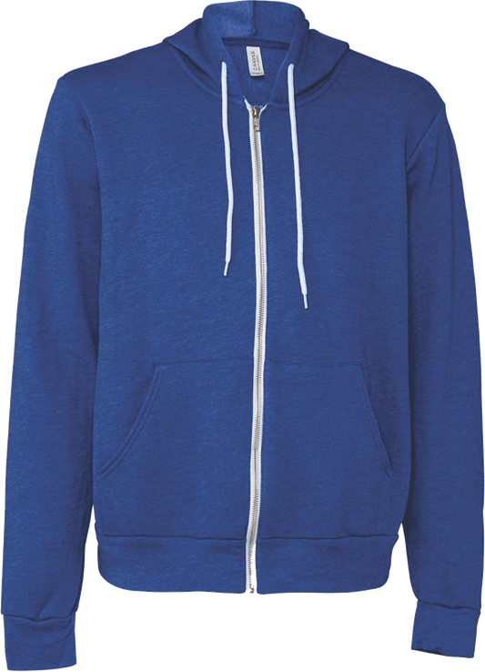 BC3739 - Unisex Sponge Fleece Full Zip Hooded Sweatshirt - AMC