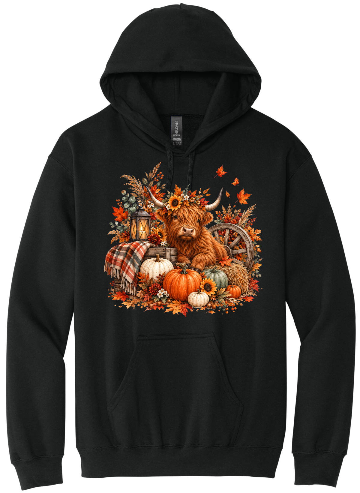Fall Highland Cow