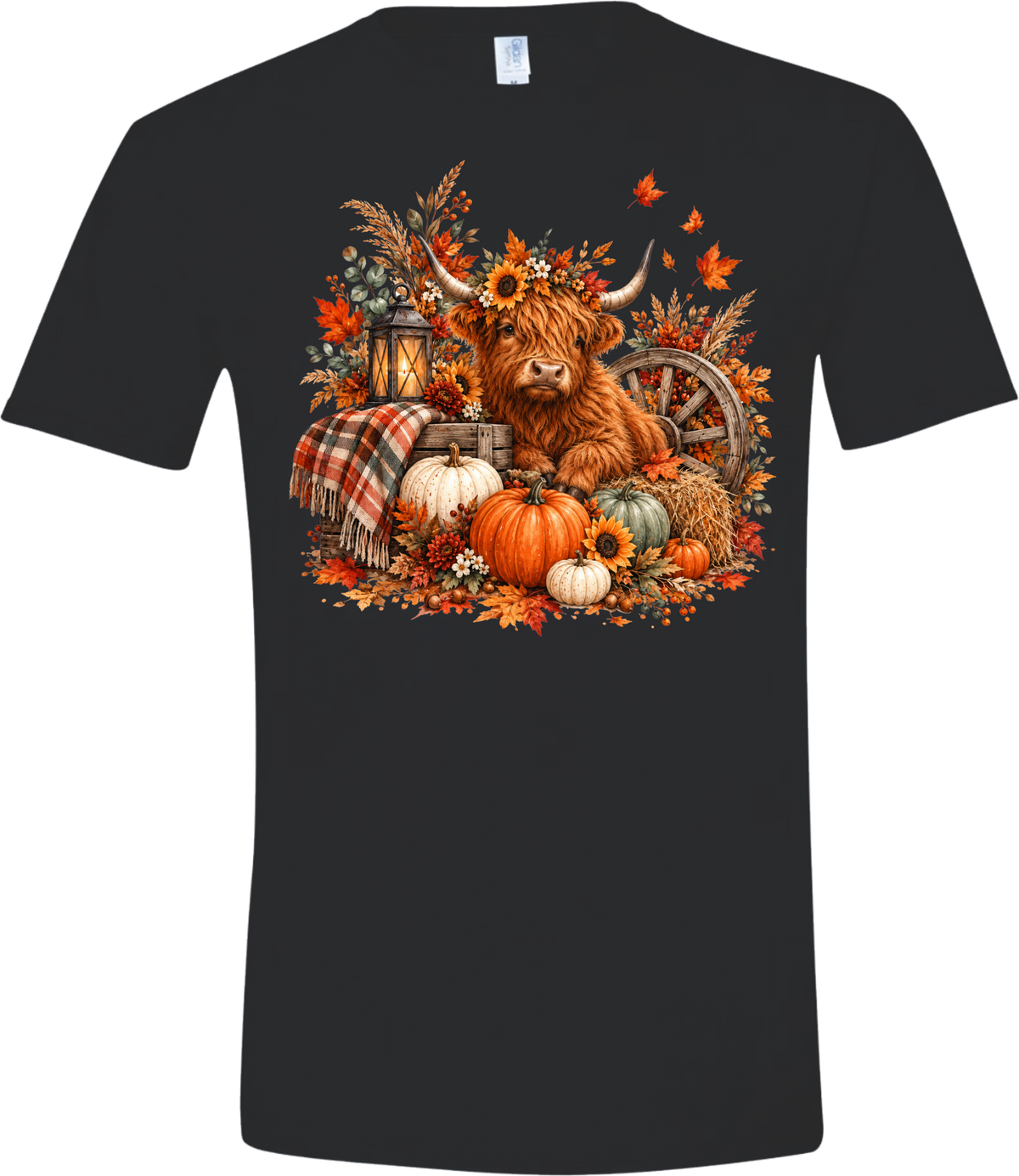 Fall Highland Cow