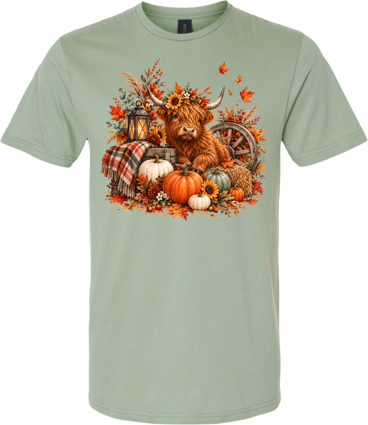 Fall Highland Cow