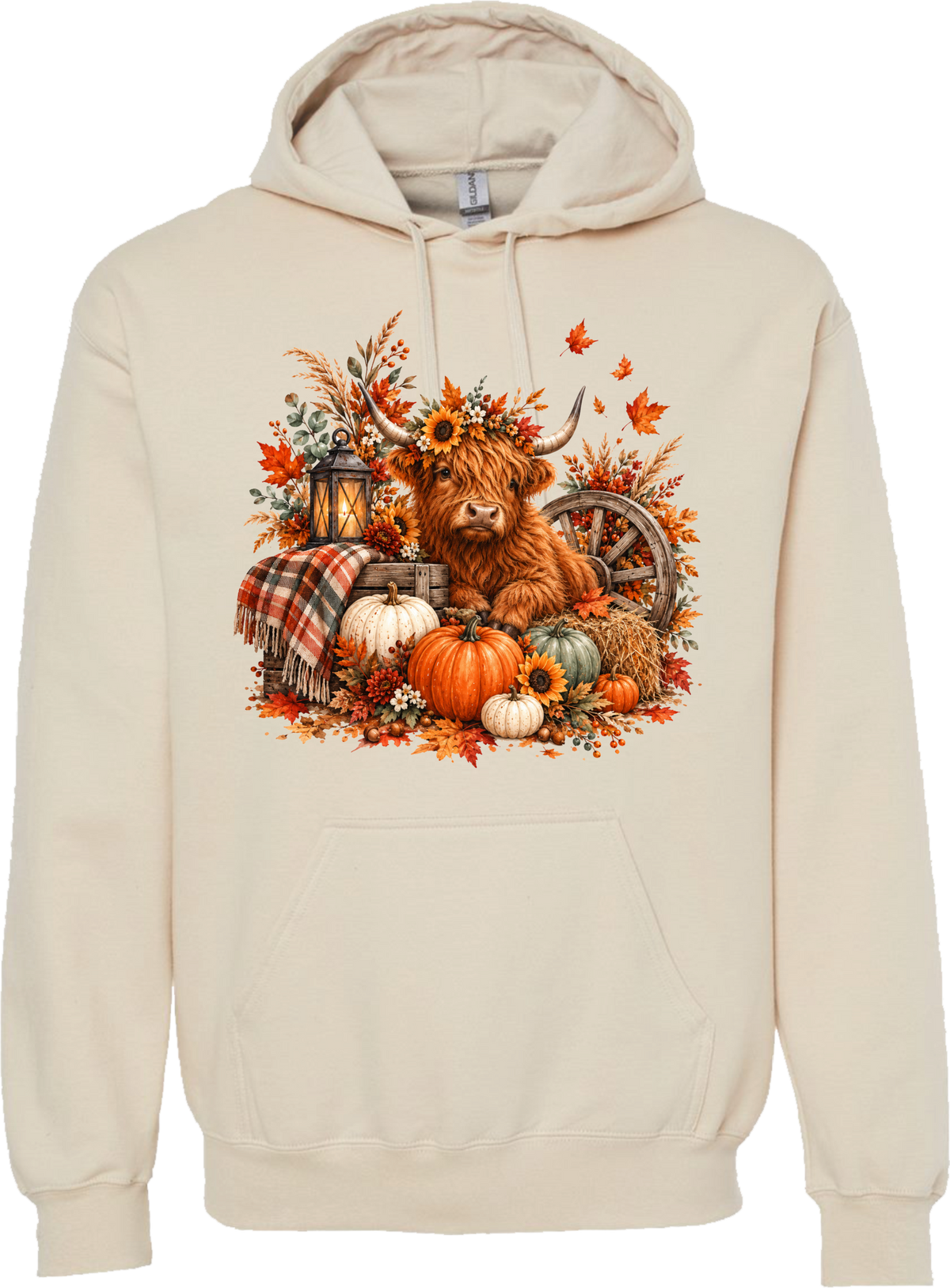 Fall Highland Cow