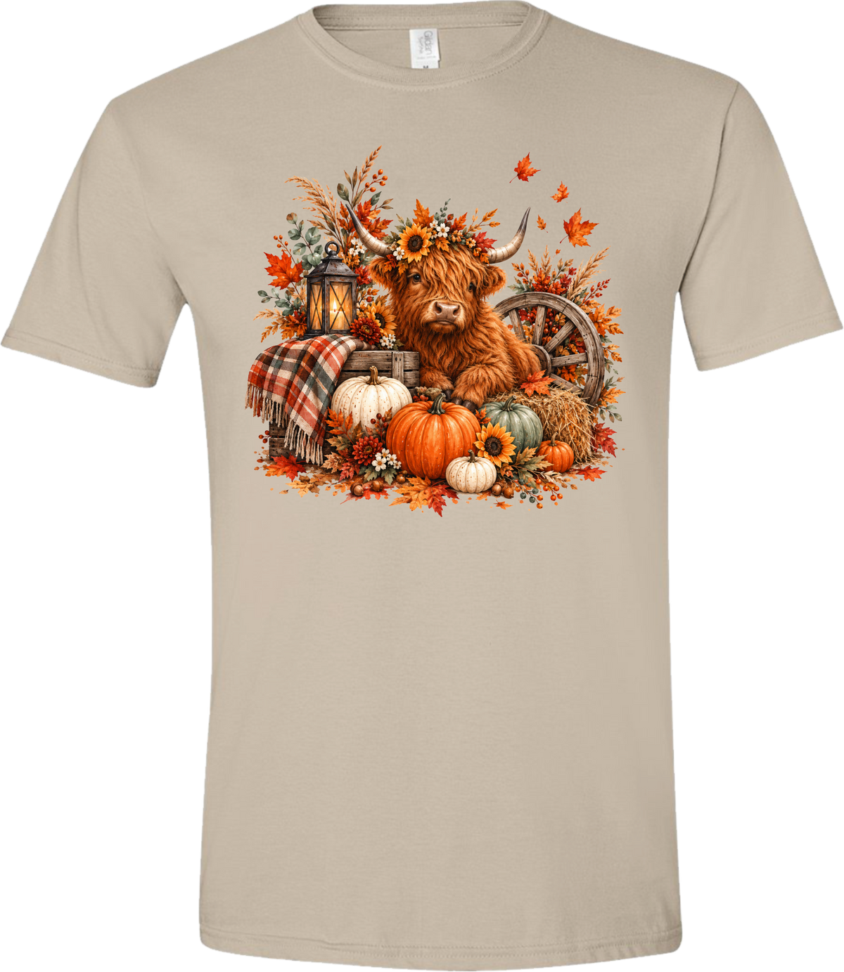 Fall Highland Cow