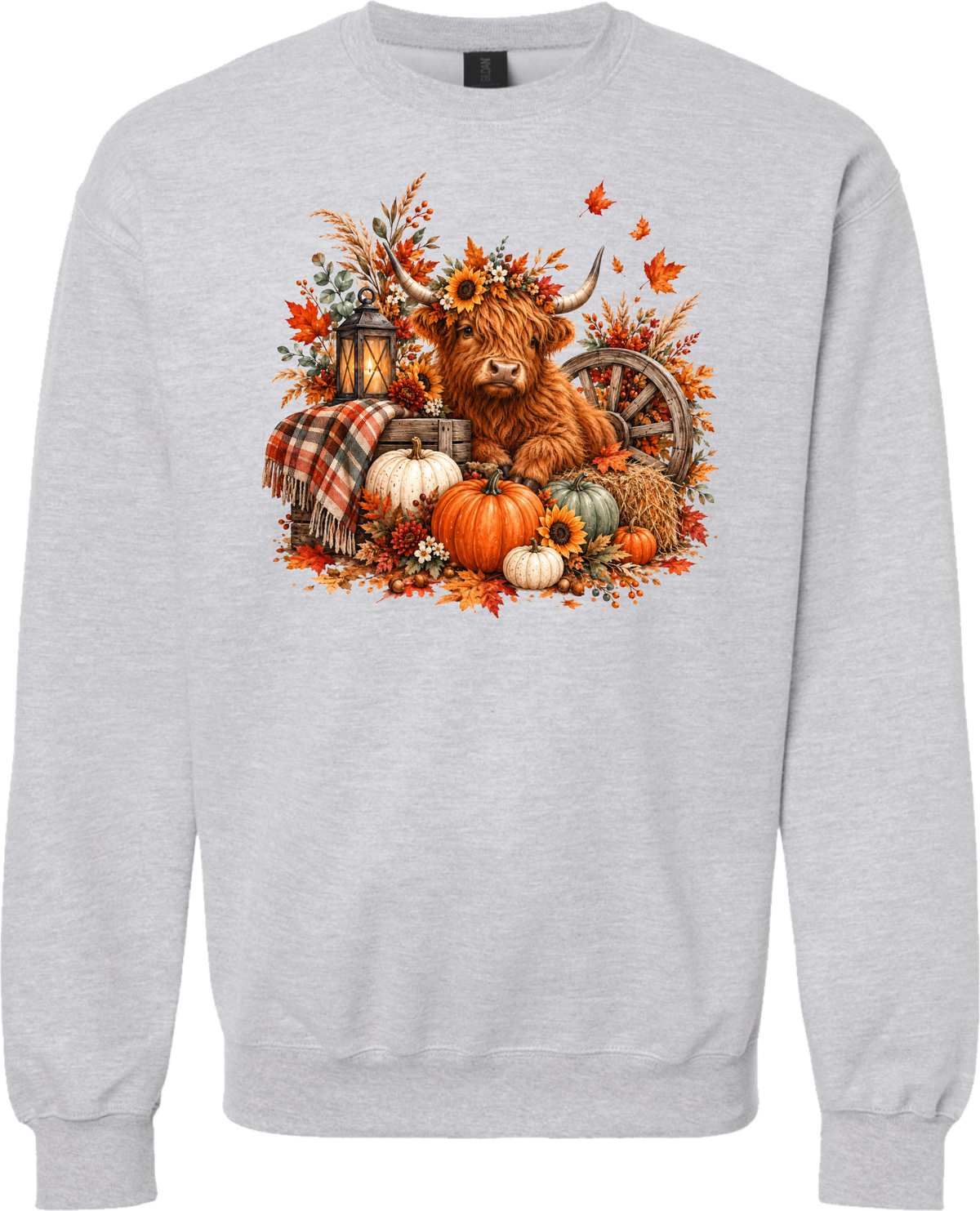 Fall Highland Cow