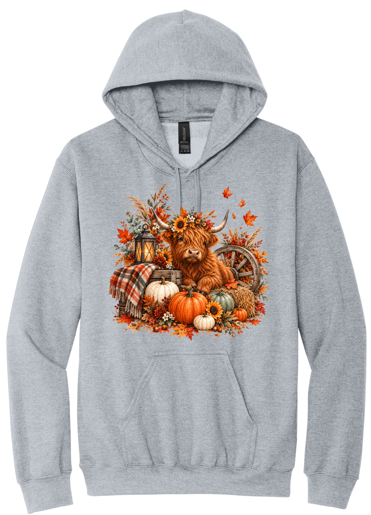 Fall Highland Cow