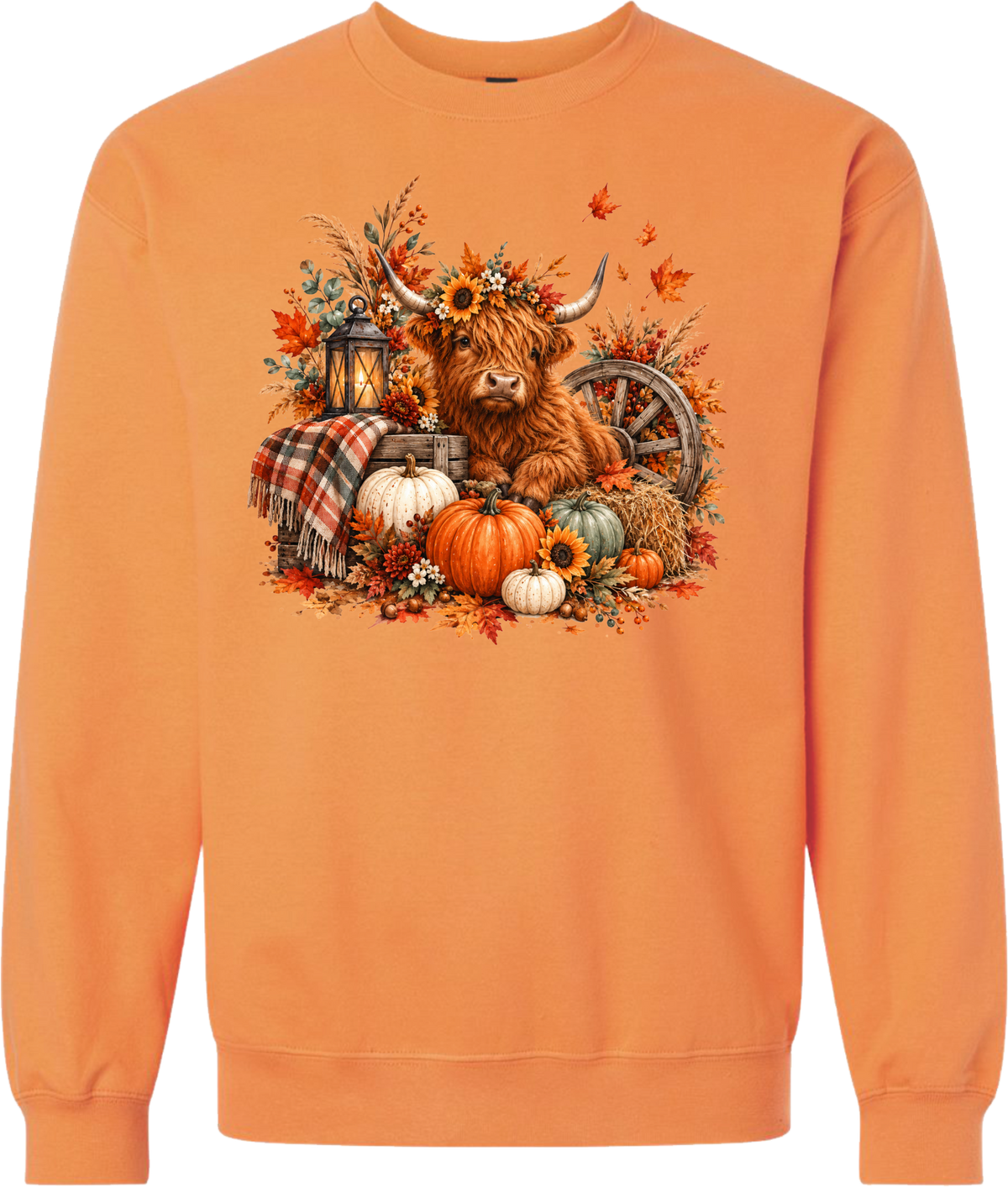 Fall Highland Cow