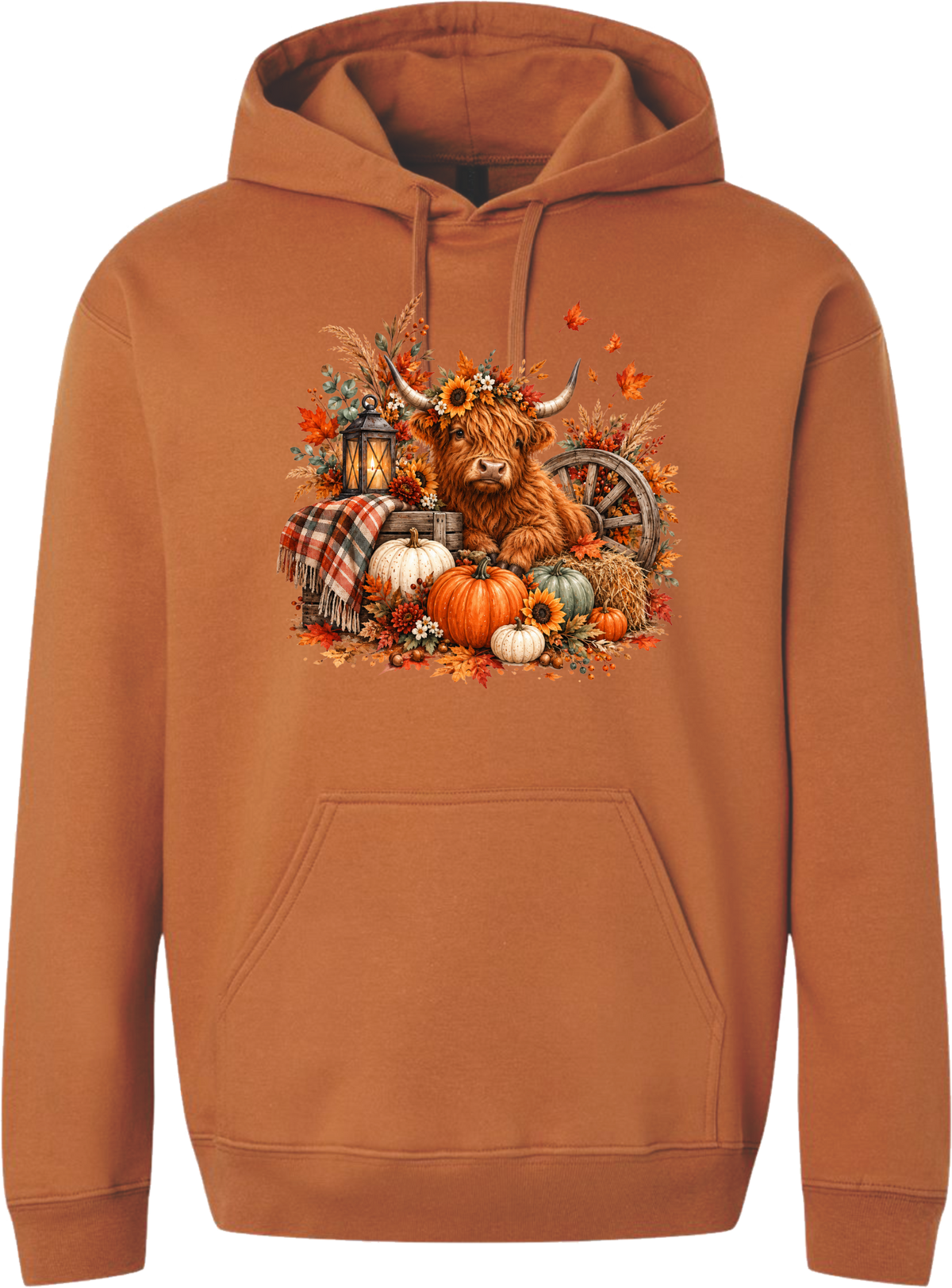 Fall Highland Cow