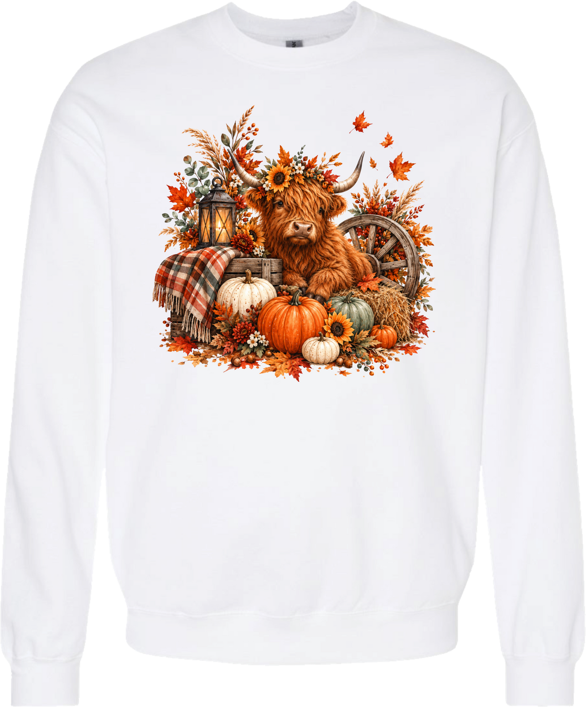 Fall Highland Cow