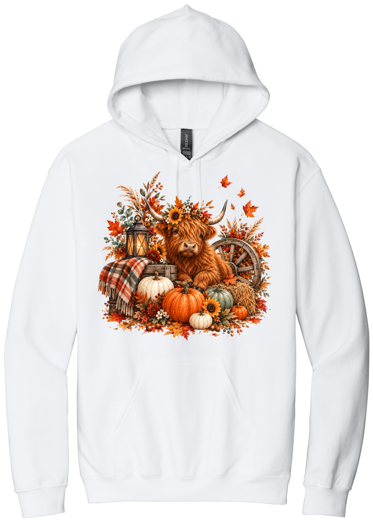 Fall Highland Cow