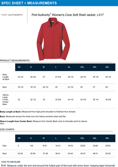 L317 - Women's Core Soft Shell Jacket - AMC