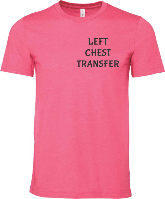 Left Chest Transfer