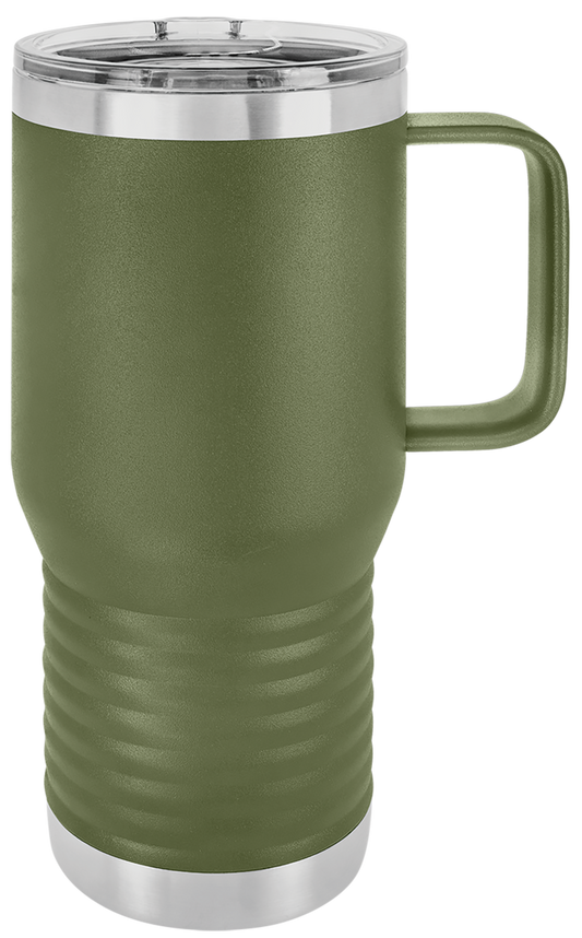 Vacuum Insulated Travel Mug with Slider Lid - 20oz