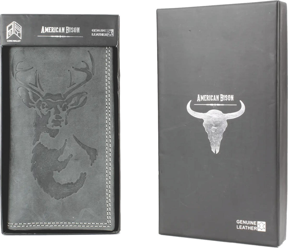 Wallet - Men's Embossed Deer