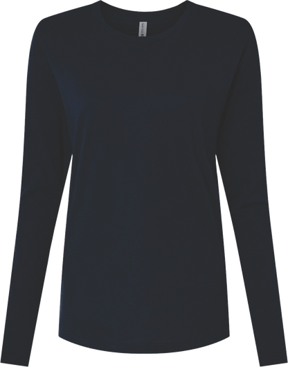 NL3911 - Women's Relaxed Cotton Long Sleeve Tee - AMC Fun