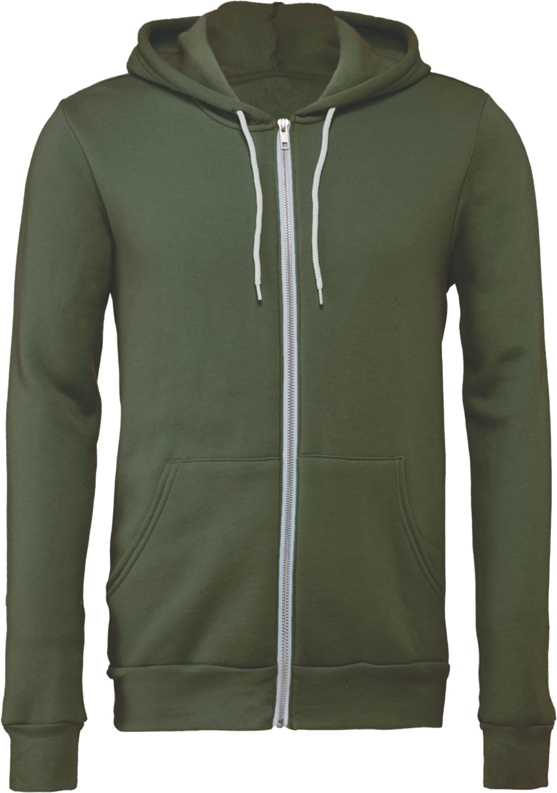 BC3739 - Unisex Sponge Fleece Full Zip Hooded Sweatshirt