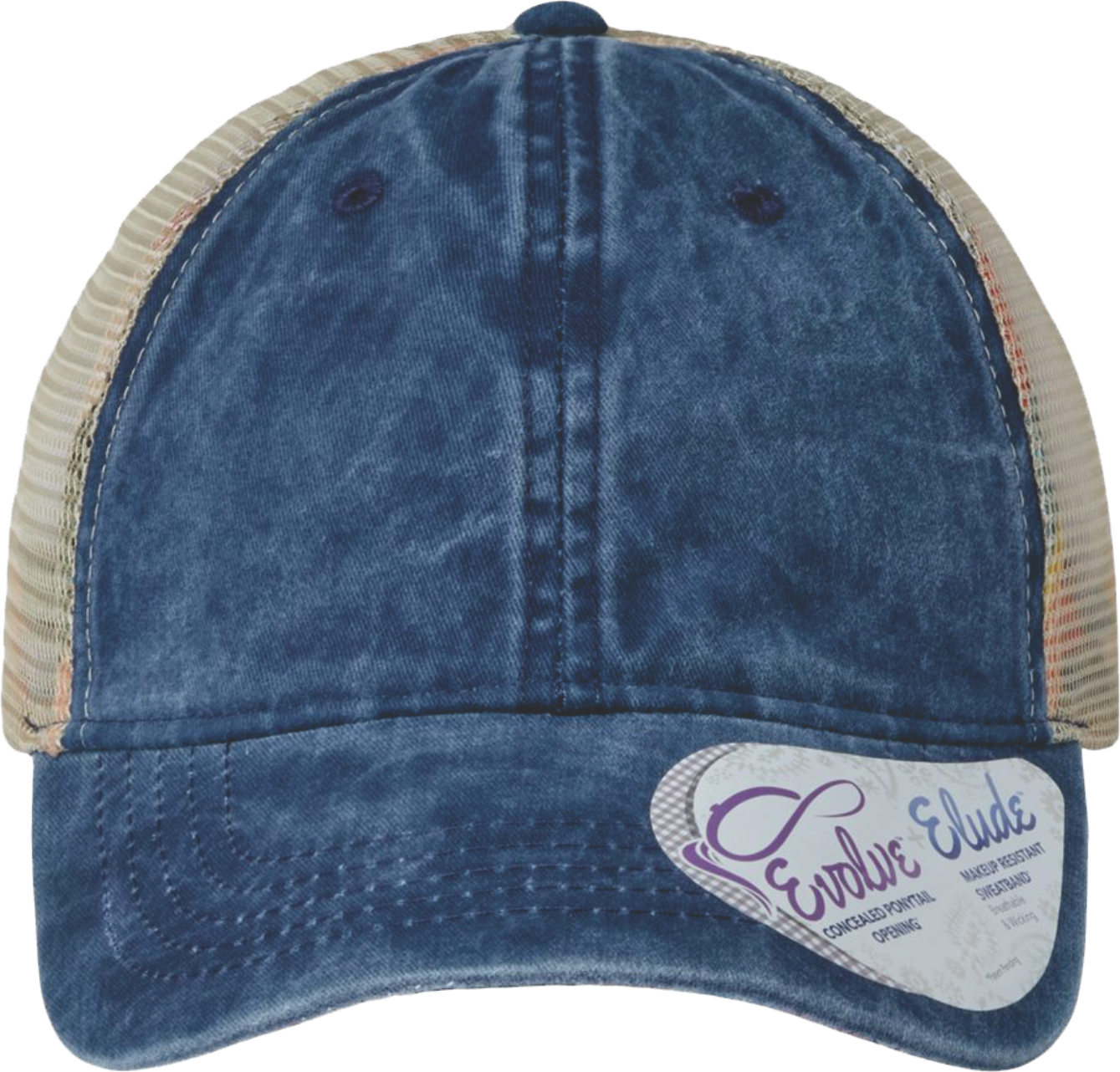 TESS - Women's Washed Mesh Back Cap - ACRC