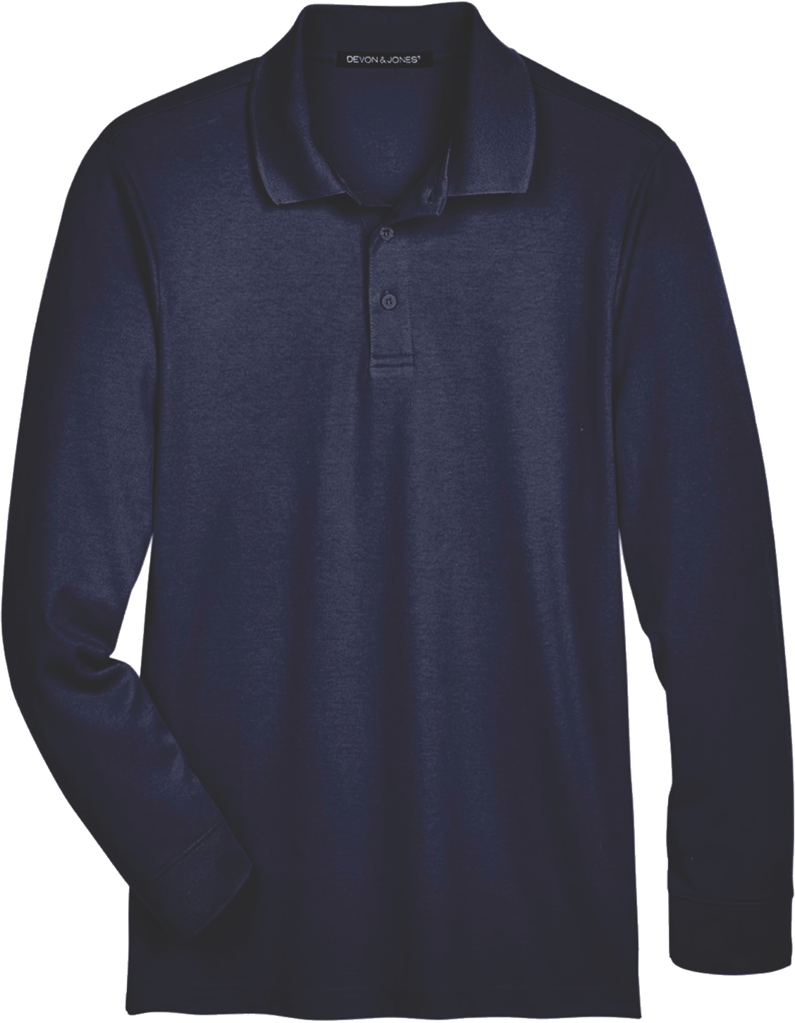 DG20L - Men's Performance Plaited Long Sleeve Polo - AMC
