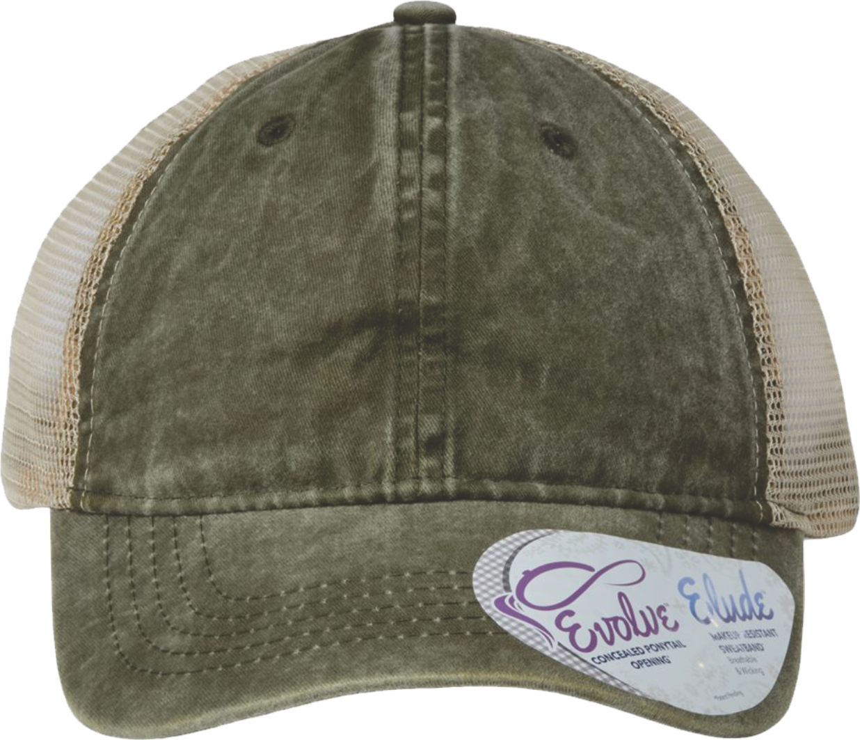 TESS - Women's Washed Mesh Back Cap - ACRC