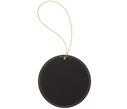 Leatherette Round Ornament - Strasburg 125th
