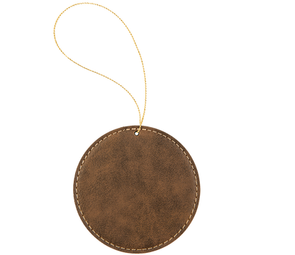Leatherette Round Ornament - Strasburg 125th