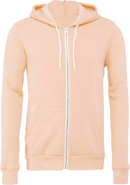 BC3739 - Unisex Sponge Fleece Full Zip Hooded Sweatshirt