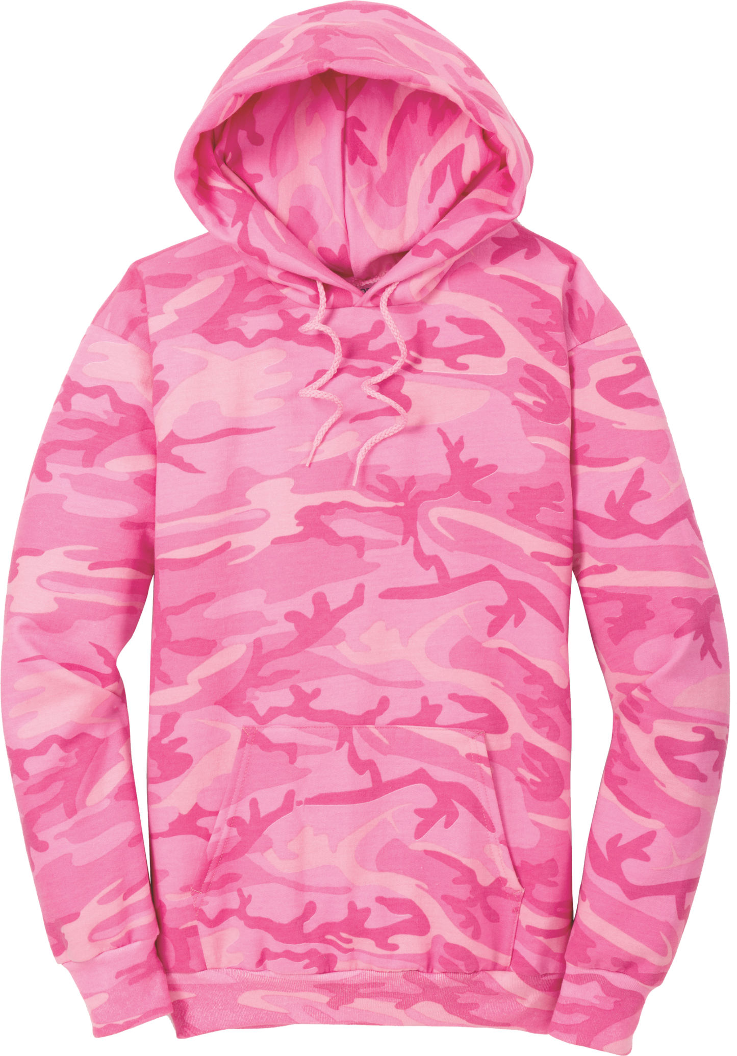 PC78HC - Core Fleece Camo Pullover Hooded Sweatshirt