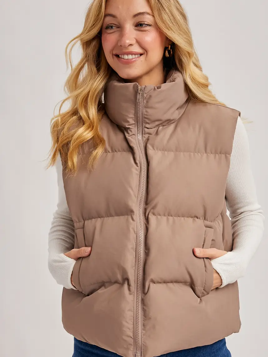 Vest - Zippered Puffer