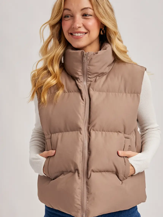Vest - Zippered Puffer