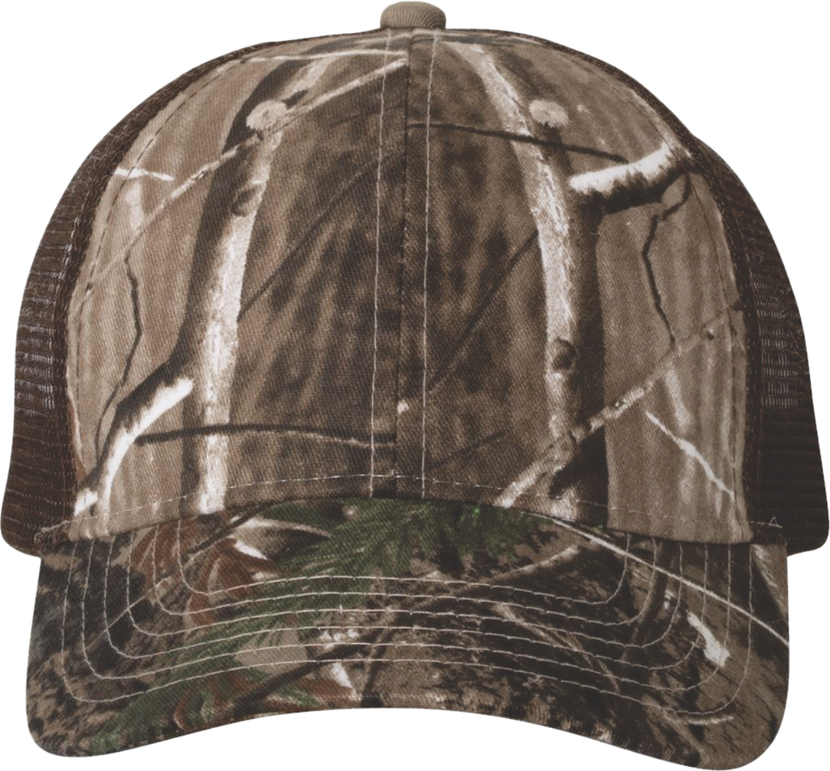 LC5M - Licensed Camo Mesh Back Cap