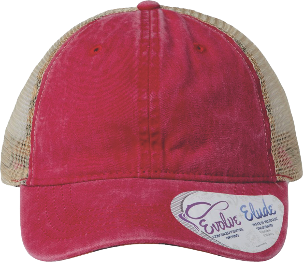 TESS - Women's Washed Mesh Back Cap - ACRC