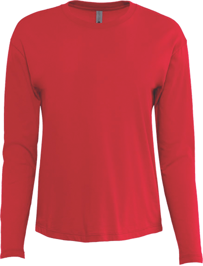 NL3911 - Women's Relaxed Cotton Long Sleeve Tee - AMC Fun
