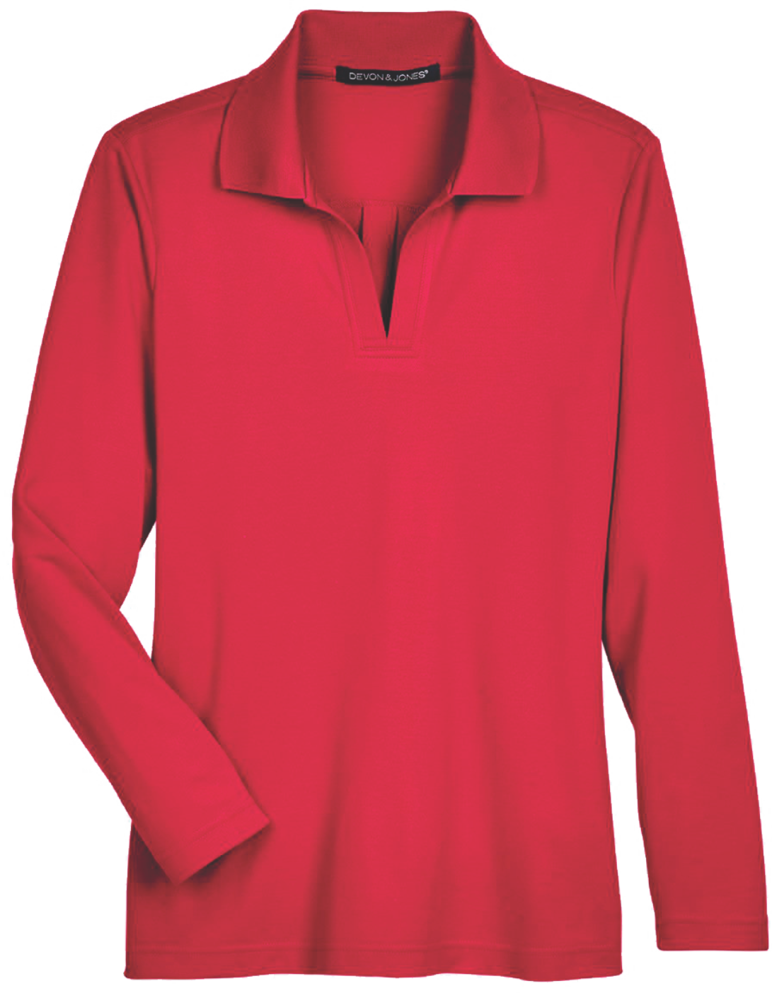 DG20LW - Women's Performance Plaited Long Sleeve Polo - AMC