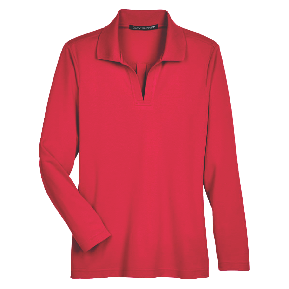 DG20LW - Women's Performance Plaited Long Sleeve Polo - AMC