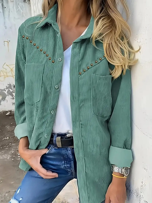 Shacket - Rivet Pocket Corduroy