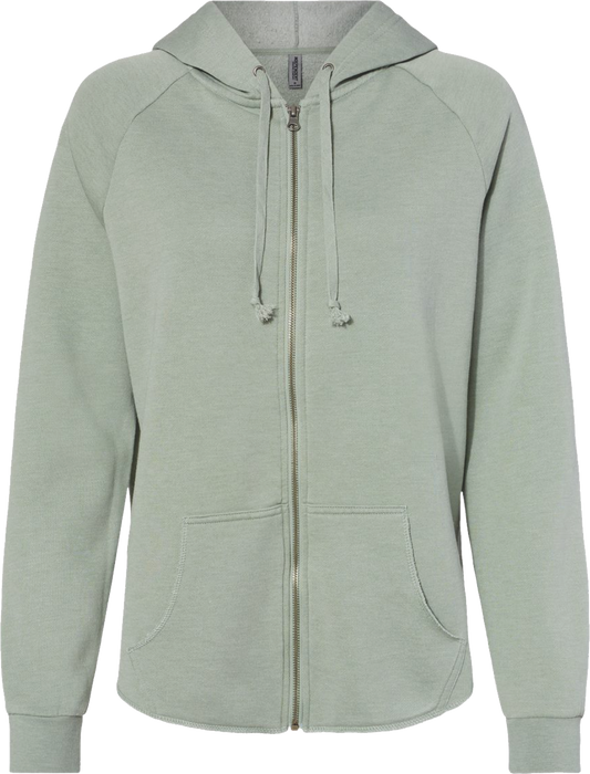 PRM2500Z - Women's Full-Zip Hooded Sweatshirt - AMC