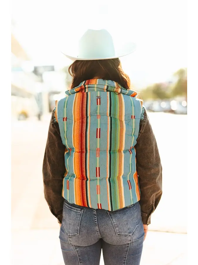 Vest - Serape Puffer