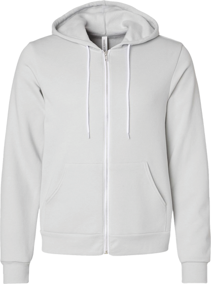 BC3739 - Unisex Sponge Fleece Full Zip Hooded Sweatshirt