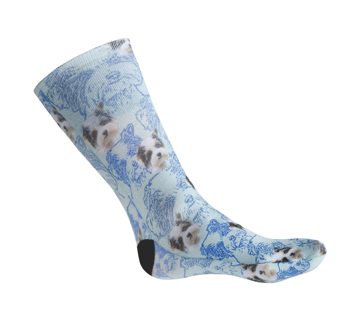 SCK202 - Adult Crew Socks - Sublimated