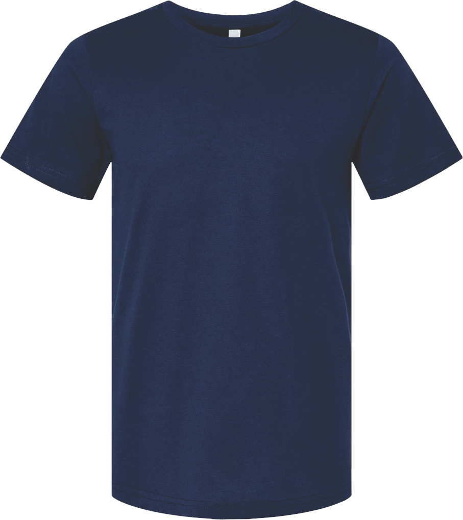 BC3001CVC - Short Sleeve Tee - Purple & Blue