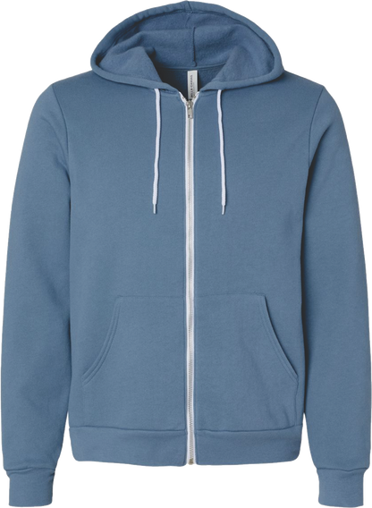 BC3739 - Unisex Sponge Fleece Full Zip Hooded Sweatshirt