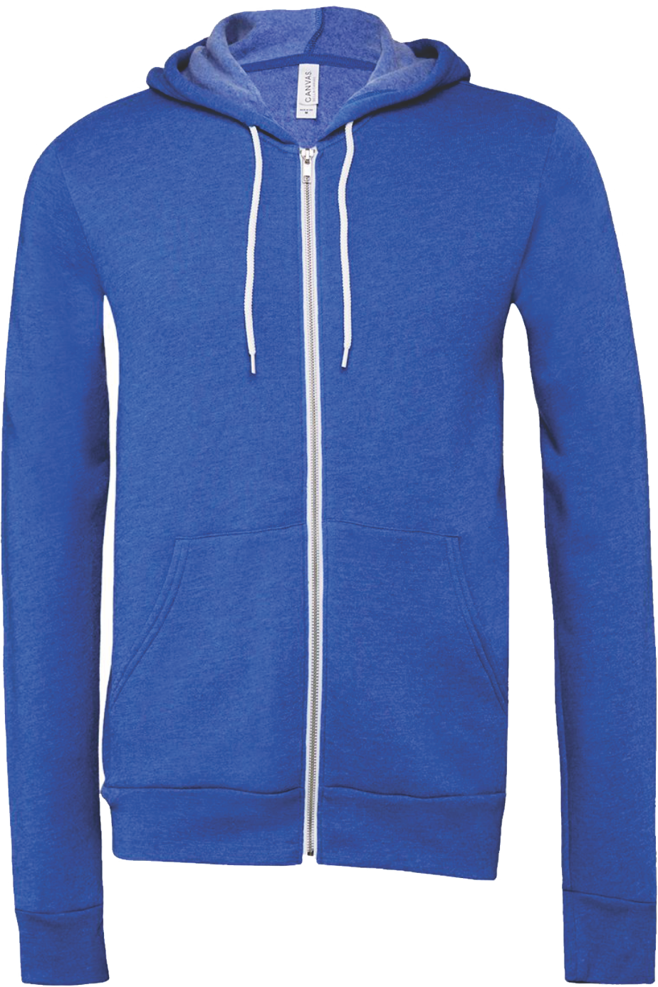 BC3739 - Unisex Sponge Fleece Full Zip Hooded Sweatshirt