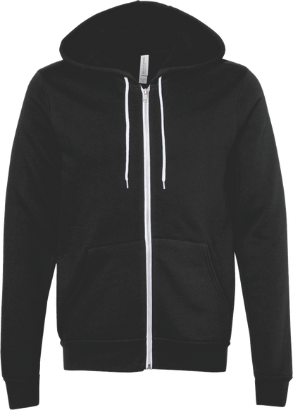 BC3739 - Unisex Sponge Fleece Full Zip Hooded Sweatshirt
