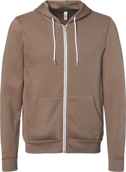BC3739 - Unisex Sponge Fleece Full Zip Hooded Sweatshirt